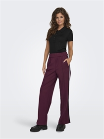 ONLY Track Pants Warm Up Burgundy